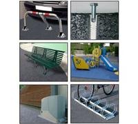 Kit barrière de parking ING FIXATIONS 8 fixations asphalte Ø12x100 + TH 10/25 + résine 300 ml MP+ - A860022 G