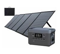 Revolt Kit batterie / convertisseur solaire 1920 Wh / 2400 W avec panneau pliant 200W