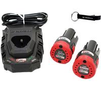 Kit batterie PARKSIDE® 12 V / avec 2 batteries (2 Ah) et chargeur (2,4 A)