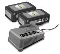 Kit Batteries + chargeur KÄRCHER - 2 * 18 V/3