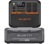 Kit BLUETTI AC200PL avec B300K Batterie d'Extension - 5068Wh, Générateur solaire 4x2400W Noir G