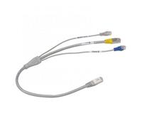 Kit box déportée pour réseau multimédia avec 2 cordons - 413205 -