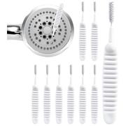 Kit Brosses Nettoyantes Polyvalentes Pommeau Douche 10 Pièces Frotteur