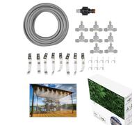 Kit brumisateur de jardin WHITE LINE 12m