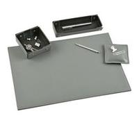 Quo Vadis - Kit - Satiny - Gris - 46x31x3,5 cm Cuir pleine fleur de vachette