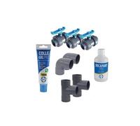 Kit by-Pass Poolstar POOLEX pour pompe à chaleur Poolex PC-BYPASS-50
