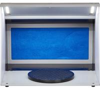 Kit cabine d'aérographie 405 x 330 x 355 m, système d'aspiration aérographe Tragabre, cabine d'aérographie système d'aspiration 5,2 m³/min avec double ventilateur pour le modélisme aérographe, les tra