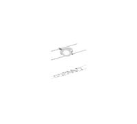 Paulmann RoundMac 94106 Système complet déclairage sur câble LED intégrée 26 W LED blanc mat