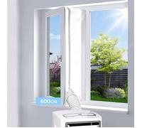 Kit calfeutrage climatiseur,Pas d'incendies à air chaud,Facile da installare,pour Climatiseur Portatif et Sèche-Linge,400CM,Monoport