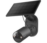 KIT CAMERA DE SURVEILLANCE - DIANE CONFORT - C411 - Énergie solaire 2K 3MP - Batterie 6400mAh 180j - Vision nocturne couleur 9m IP65