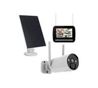 Kit caméra solaire WiFi 2K 4MP IP66 TUYA Ecran 7 pouces NVR
