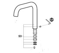 KIT CAÑO ALTO LAVABO P/L20