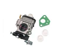 Kit carburateur 15 mm pour débroussailleuse 43 cc, 49 cc, 52 cc avec joint, tuyau, bougie d'allumage, filtre à essence, accessoires et pièces~0061