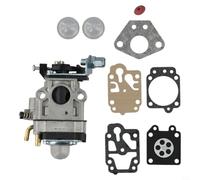 Kit Carburateur 15mm Moteur 43cc 47cc Débroussailleuse | Ouverture latérale 15mm, mélange air-carburant pour précis, combustion pour efficace, acier , plastique résistant