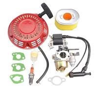 Kit carburateur avec bobine d'allumage et démarreur pour moteurs GX160 GX200 de 5,5 chevaux