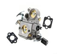 Kit carburateur avec cylindre pour tronçonneuse Stihl-MS311 MS391 49 mm pistons anneaux joints haut de gamme kit de reconstruction compatible avec WTE-9A WTE-16B WTE-17 remplace OEM 1140 020 1204