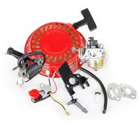 Kit carburateur avec starter, bobine d'allumage et filtre à air pour moteur GX160 de 5,5 chevaux