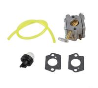 Kit carburateur compatible avec tronçonneuse Homelite CSP 3314, remplace WT-673 A09159 000998271 pour Zama C1Q-H42 C1Q-601, assemblage métallique avec joint d'amorçage