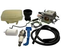 Kit carburateur compatible avec tronçonneuse Husqvarna 351 353 357 359 XP / 503443201 503235108