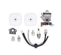 Kit Carburateur Complet Compatible Tondeuse Débroussailleuse 81742 AH242 T242X G23LH 225cc/23cc Bougie Filtres Installation Facile Jardin Entretien