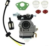 Kit Carburateur Métal pour al-ko 52cc 49cc 43cc Kit Carburateur | Carburateur, à , tuyau, bulbe d'amorçage, kit complet 8 , maintenance efficace