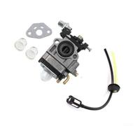 Kit Carburateur Métal pour robuste pour Débroussailleuse pour al-ko | Carburateur, joint, tuyau carburant, 2 amorces, entretien complet débroussailleuse