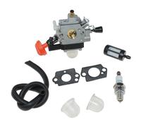 Kit carburateur pour débroussailleuse Stihl FC91 FC96 FC111 FS89 FS89R FS91 FS91R FS111R FS111R FS111RX HT102 HT103 KM91R KM111R 4180 120 0615, gris