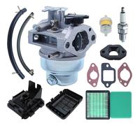 Kit Carburateur pour GCV160 GCV135 GC160 GC135 GCV160-OHC Moteur et Tondeuse,Adefol Carbu GCV 160 Tondeuse à Gazon avec Bougie