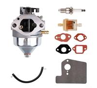 Kit carburateur pour honda GCV190 compatible avec moteurs HRX217 HRB217 GCV190LA remplace 16100-Z0Y-813 avec conduite de carburant