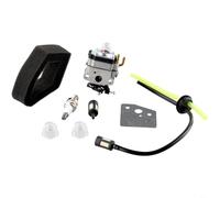 Kit carburateur pour Honda GX22 débroussailleuse 139F 1.5 avec filtres à air et conduites de Carburant