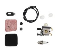 Kit carburateur pour taille-haie Stihl HS45 FC55 FS310 avec filtre à carburant Filtre à air Bougie d'allumage Pièces de rechange