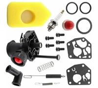 Kit carburateur pour tondeuse à gazon | 499809 498809A 494406, Filtre à air 698369, Ressort de régulateur 691859 692211, Membrane 795083 495770