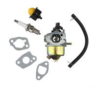 Kit carburateur pour tondeuses GC-PM 46/1 S, GC-PM 51/2 S HW et HBM 46 R, construction en alliage avec joints tuyau pour pompe d'amorçage pour équipement électrique de jardin efficace