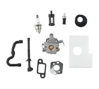 Kit carburateur pour tronçonneuse MS180C MS170 017 018 avec filtres à air et pièces de conduite de carburant