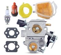 Kit carburateur pour tronçonneuses Stihl MS311/MS391/MS362, comprenant un filtre à air et une bougie d'allumage
