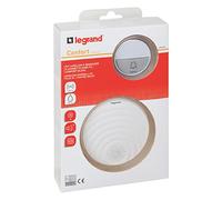 Legrand Kit Carillon sans fil Confort Plug-in 230V Installation facile Portée étendue Blanc