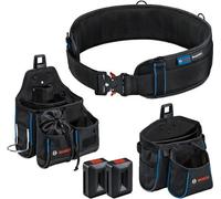 Kit Ceinture Porte-Outils Bosch Professional, Ceinture 108, Sacoches GWT 2 et GWT 4, ProClick Holders, Polyester 1000D