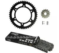Kit Chaîne AFAM 530Xmr3 18/46 Standard - Couronne Standard - Transmission AFAM Argent Acier