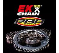 Kit chaîne EK/PBR 530SRX2 16/45 - Couronne acier standard - Transmission EK Chain Steel