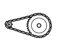 Kit Chaîne JT Drive Chain PBR 530z3 15/45 Super Renforcé - Couronne Standard 3037756 - Transmission JT DRIVE CHAIN