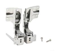 Kit Charnières pour porte 22cm pour Hettich 5.0 41.5mm Kit Charnières | Compatibilité Hettich 5.0 41.5, paire pour gauche et droite, métal pour robuste, installation simple, 22x5.5cm
