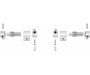 Kit Charnières Siège Wc Roca Caria Remplacement Original Et Durable - Roca