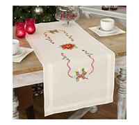 Kit chemin de table Poinsettias