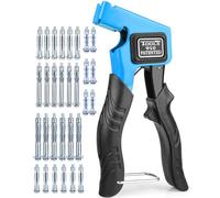 Kit Cheville Molly avec Pince, Pince De Montage Pour Chevilles à Corps Creux avec 30 chevilles en métal à expansion, Molly Pince Professionnel Convient à M3/M4/M5/M6/M8