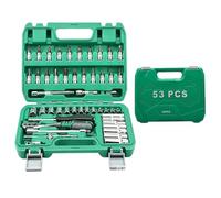 Kit Clés À Douille 53 Pièces Barre De Rallonge Universelle 6,35 mm