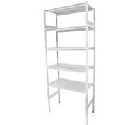 Kit clip Top 5 plateaux 80 x 40 cm BOURG Blanc neige - P-KCT84BL Blanc G