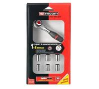 Kit cliquet à manche rotatif - Serrage 3/8" - FACOM
