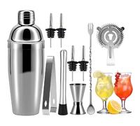 Kit Cocktail 10 Pièces en Acier Inoxydable