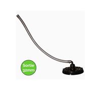 Kit collecteur - Couvercle de cuve 1000L Diamètre 220 mm - Sortie Ø32 mm - 1 m