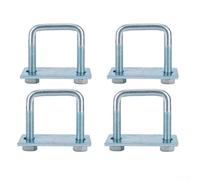 Kit Collier Ressort pour feuilles 4pcs Acier Galvanisé 2.5 Pouces | Acier galvanisé haute résistance, pour usure minimale, durabilité exceptionnelle, pour idéal applications exigeantes